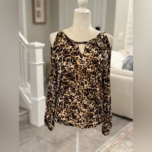 Leopard Top - Size Medium